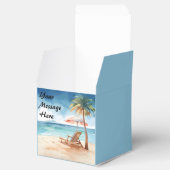 Tropical Beach Party Geschenkschachtel (Geöffnet)
