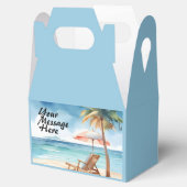 Tropical Beach Party Geschenkschachtel (Geöffnet)