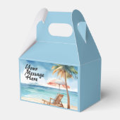 Tropical Beach Party Geschenkschachtel (Vorderseite)
