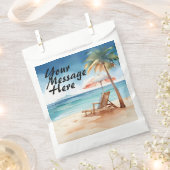 Tropical Beach Party Geschenktütchen (Ausgeschnitten)