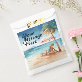 Tropical Beach Party Geschenktütchen