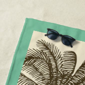 Tropical Beach Party Handtuch-Gastgeschenke Strandtuch (Beispiel)
