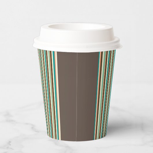 Tropical Beach Party Palm Tree Paper Cup Pappbecher (Rechts)