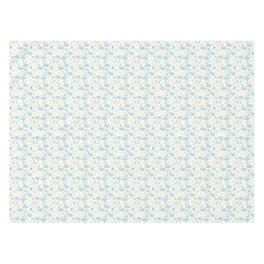 Tropical Beach Pattern Tischdecke (Vorderseite (Horizontal))