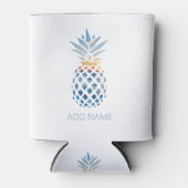Tropical Beach Pineapple with Ocean Dosenkühler (Vorderseite)