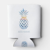 Tropical Beach Pineapple with Ocean Dosenkühler (Rückseite)