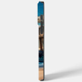 Tropical Beach Pirate Ship Case-Mate iPhone Hülle (Rückseite / Links)