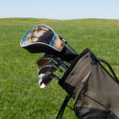 Tropical Beach Pirate Ship Golf Headcover (In SItu)
