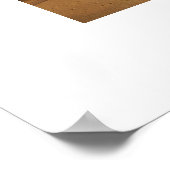 Tropical Beach Poster (Ecke)