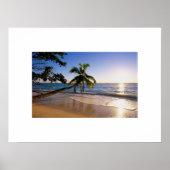 Tropical Beach Poster (Vorne)