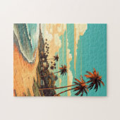 Tropical Beach Puzzle (Horizontal)