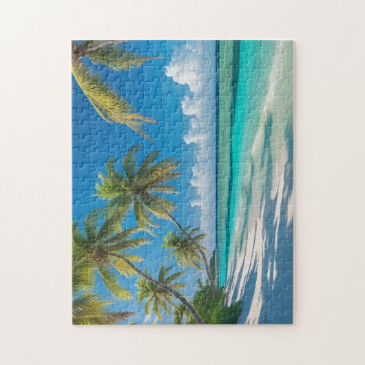 Tropical Beach Puzzle (Vertikal)