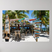 Tropical Beach Resort Poster (Vorne)