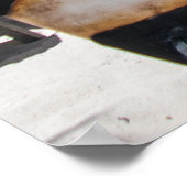 Tropical Beach Resort Poster (Ecke)