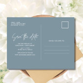 Tropical Beach Riviera Maya Wedding Save the Dates Ankündigungspostkarte