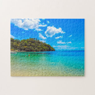 Tropical Beach Saint Vincent. Puzzle