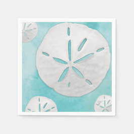 Tropical Beach Sand Dollar Türkisches Wasser Serviette