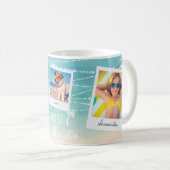 Tropical Beach Sand ist das neue Schnee-Foto Kaffeetasse (VorderseiteRechts)