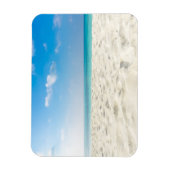 Tropical Beach Sand Sky & Summer Day Magnet (Vertikal)