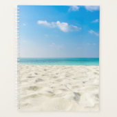 Tropical Beach Sand Sky & Summer Day Planer (Vorderseite)