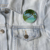 Tropical Beach Sand Sun Water Ocean Waves Surfen K Button (Beispiel)