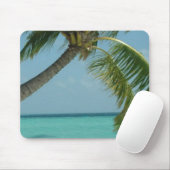 Tropical Beach Sand Sun Water Ocean Waves Surfen K Mousepad (Mit Mouse)