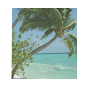Tropical Beach Sand Sun Water Ocean Waves Surfen K Notizblock