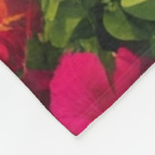 Tropical Beach Scene Throw Blanket Fleecedecke (Ecke)