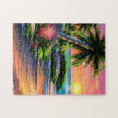 Tropical Beach Scenery Jigsaw Puzzle (Horizontal)