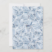 Tropical Beach Sea Brautparty Einladung (Rückseite)