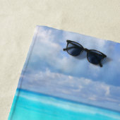 Tropical Beach Seashells Strandtuch (Beispiel)