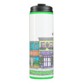 Tropical Beach Shop Thermal Tumbler; Limellgrün Thermosbecher (Vorderseite)
