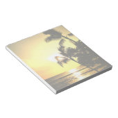 Tropical Beach Shoreline Notizblock (angewinkelt)
