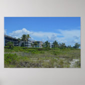 Tropical Beach Side Paradise Poster (Vorne)