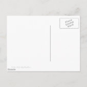 Tropical Beach South Wind Vintage Kunst Postkarte (Rückseite)