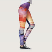 Tropical Beach Sunset #1 Leggings (Rechts)