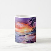 Tropical Beach Sunset #1 Tasse (Mittel)