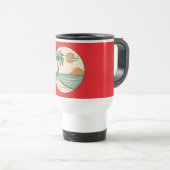 Tropical Beach Sunset Coffee Tasse (VorderseiteRechts)