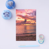 Tropical Beach Sunset Flyer (Einzeln)