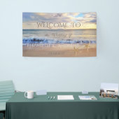 Tropical Beach Sunset, Seastar Wedding Banner (Messeveranstaltung)