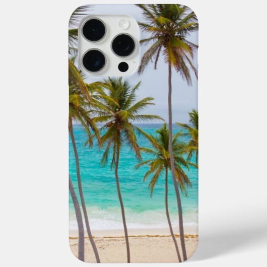 Tropical Beach Theme Case-Mate iPhone Hülle (Rückseite)