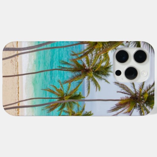 Tropical Beach Theme Case-Mate iPhone Hülle (Rückseite (Horizontal))