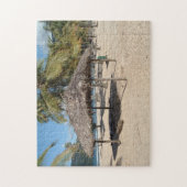 Tropical Beach Trinidad und Tobago. Puzzle (Vertikal)