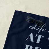 Tropical Beach Vacation Matching Family Custom Strandtuch (Beispiel)