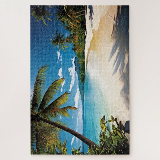 Tropical Beach Vacation Puzzle (Vertikal)