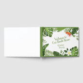 Tropical Beach Vacation Rental Guest Book Gästebuch (Voll)