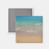 Tropical Beach - Waikiki, Oahu, Hawaii Magnet (Vorderseite/Rückseite)