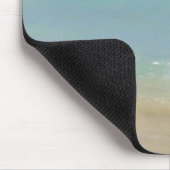 Tropical Beach Waves Sea Sand Elegante Moderne Mousepad (Ecke)