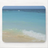 Tropical Beach Waves Sea Sand Elegante Moderne Mousepad (Vorne)