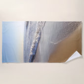 Tropical Beach Waves Strandtuch (Vorderseite)